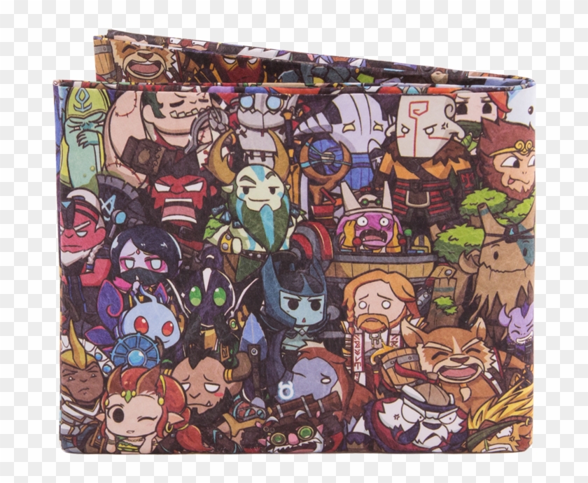 Heroes Pick Tyvek Wallet - Cartoon Clipart