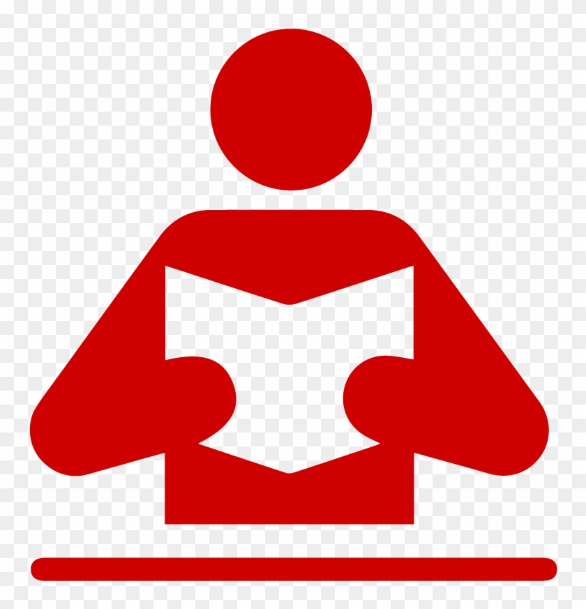 Reading Book - Book Clip Art - Png Download #5939547