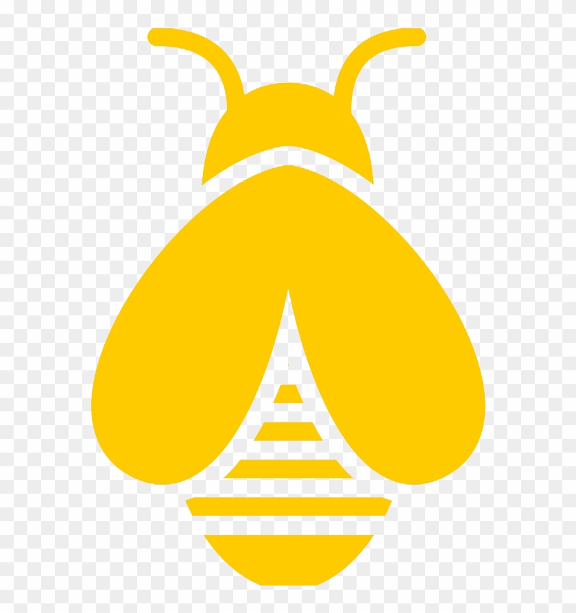 Bee Icon Stacked - My Love Bug Quotes Clipart