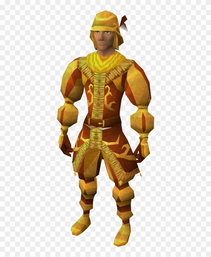 Runescape Golden Mining Outfit Clipart
