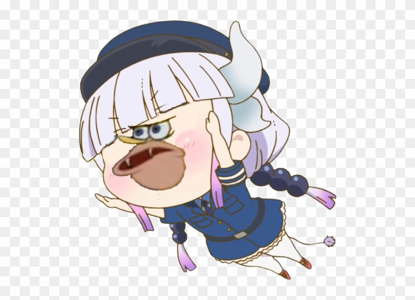 When They Continue Lewding The Dragons - Kanna Kamui Meme Clipart #5940649