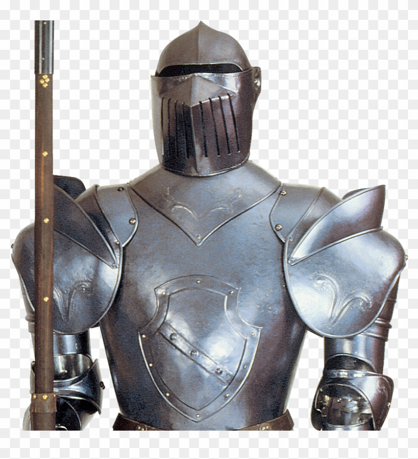 Vector Black And White Download Italian Knight W Halberd - 16th Century Italian Armor Clipart #5940653