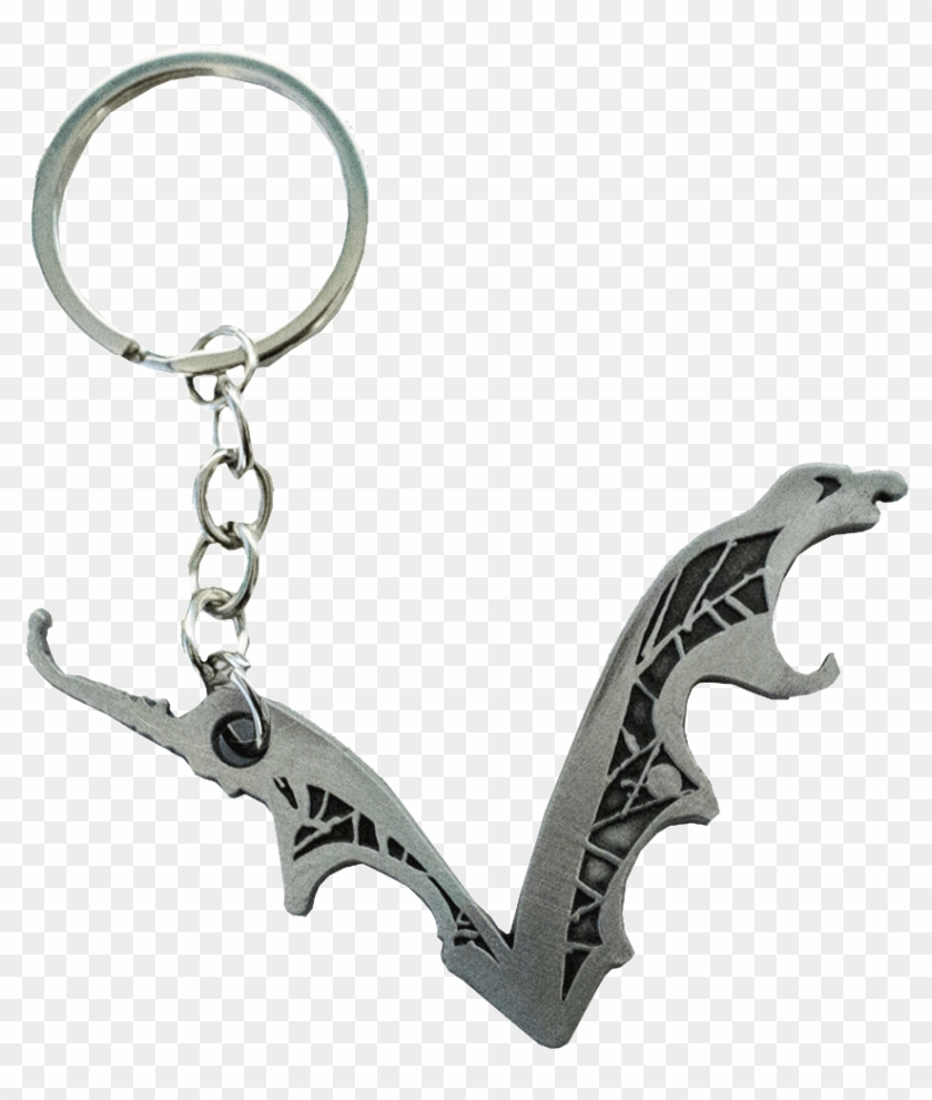 Batwing Keychain - Keychain Clipart #5940782