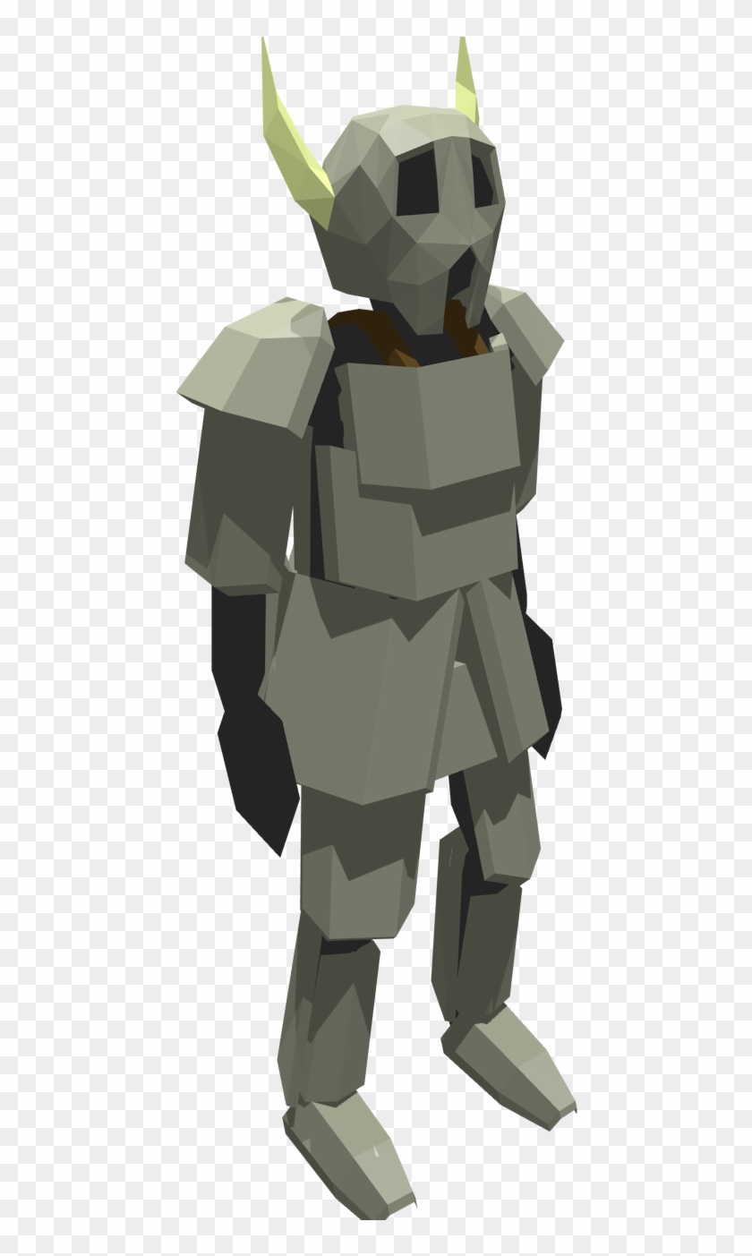 Preview - Low Poly Knight Model Clipart #5940949