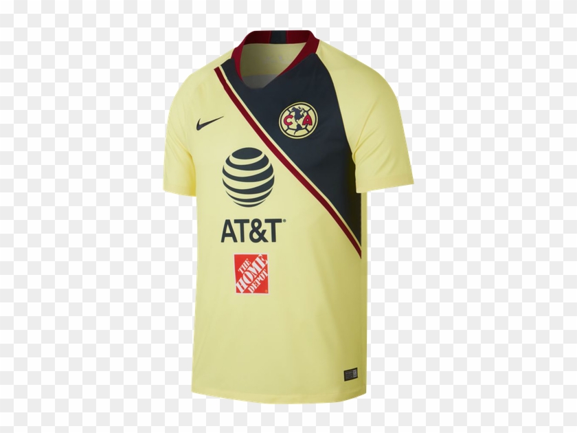 Jersey Nike Futbol Club América Local Fan 18/19 - Club America Jersey 2018 Clipart #5941072