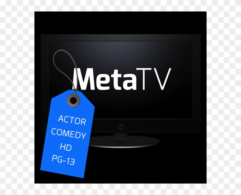Metatv On The Mac App Store - Flat Panel Display Clipart #5941358