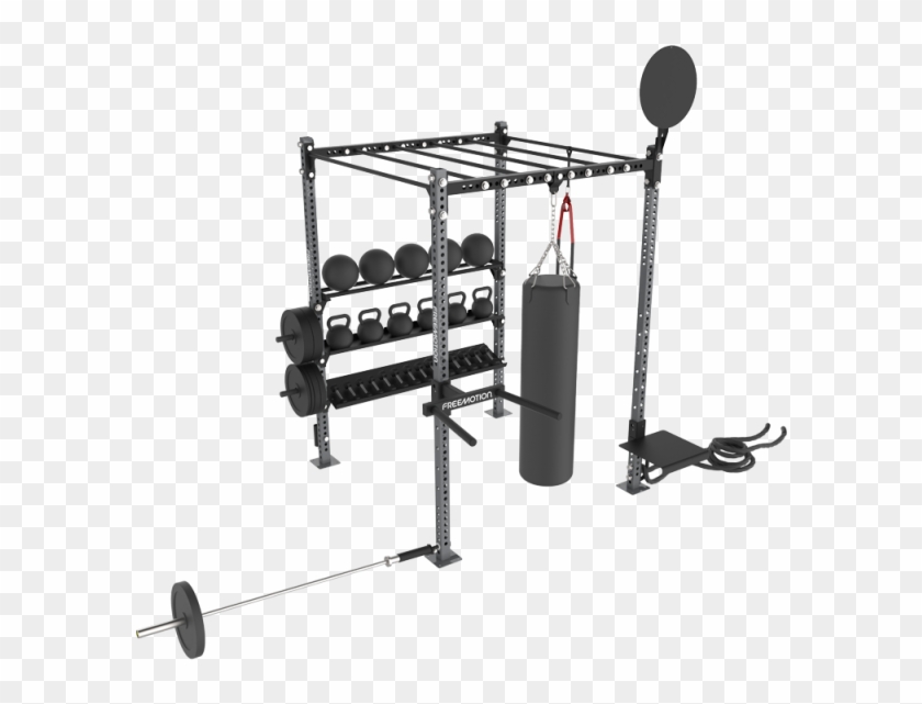 Free Motion Fit Rig 6' Monkey Bar Ring - Monkey Bars For Punching Bags Clipart