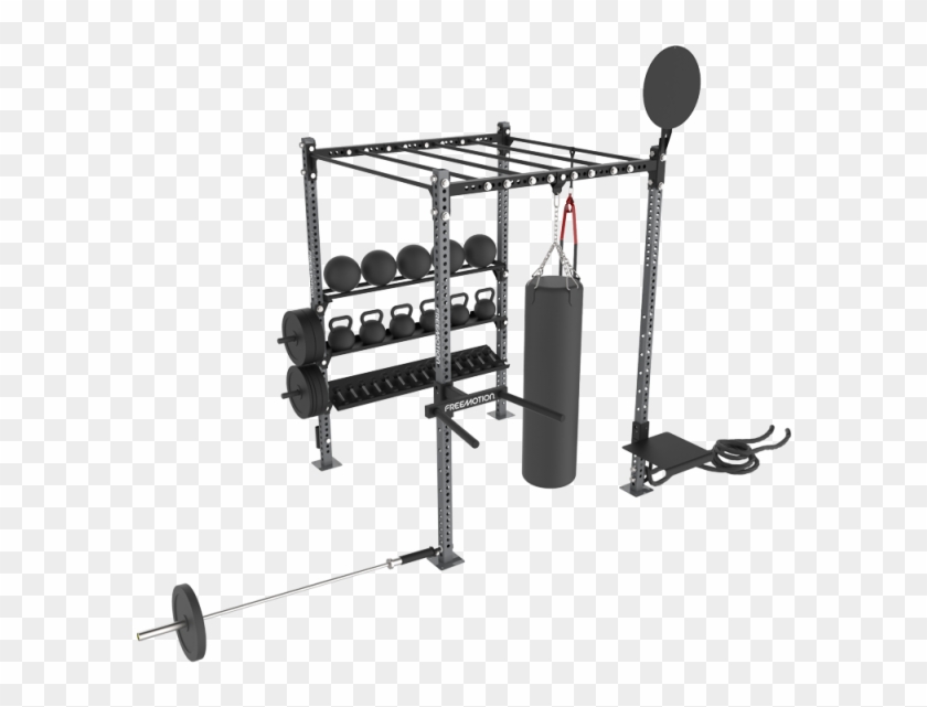 Free Motion Fit Rig 6' Monkey Bar Ring - Monkey Bars For Punching Bags Clipart #5941903