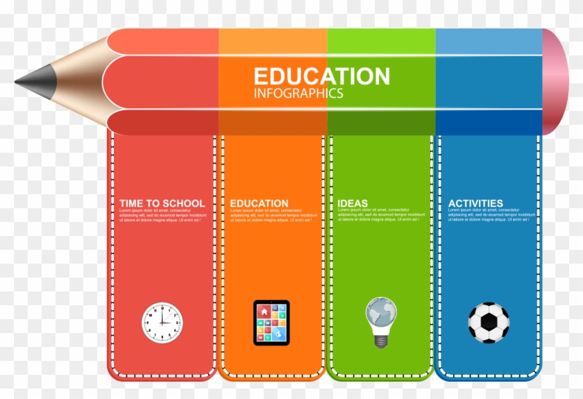 Banner Vector School - Free Infographics For Education Clipart