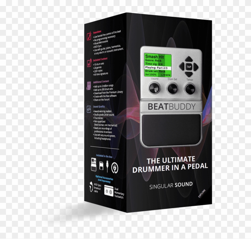 Singular Sound Beatbuddy Drum Machine - Headphones Clipart #5942353