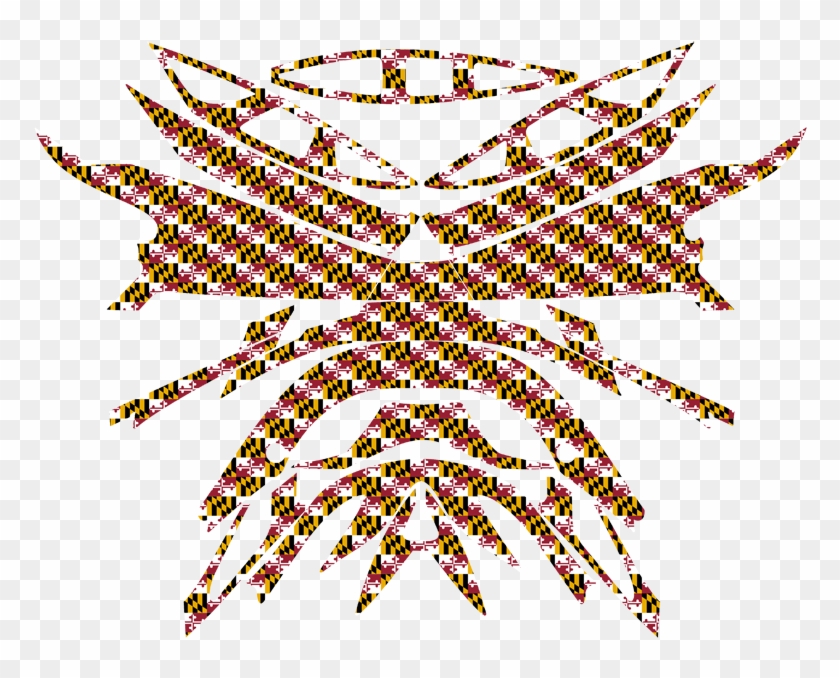 Full Wrap Maryland Flag Pattern $59 - Illustration Clipart #5942436