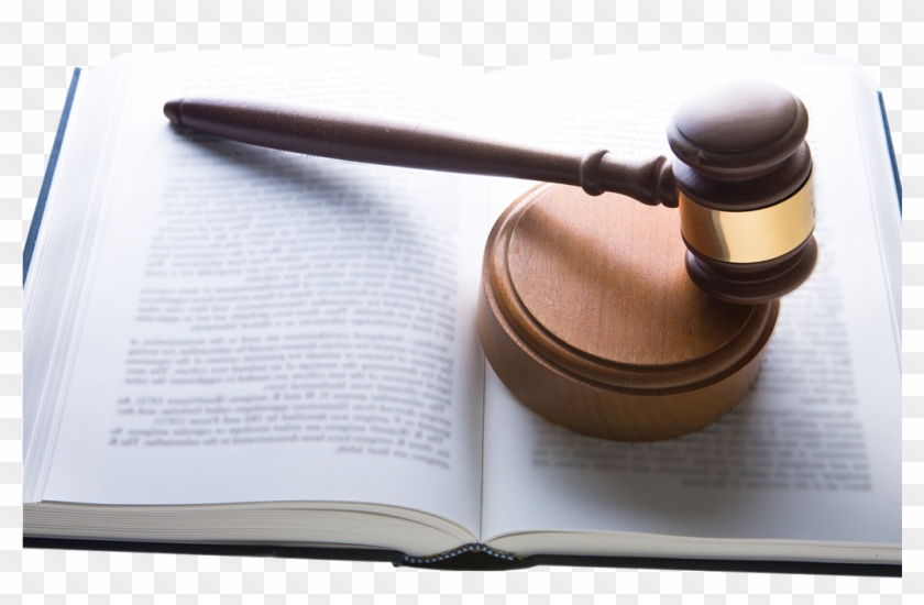 Gavel With Law Book Png Image - Book Of Law Png Clipart