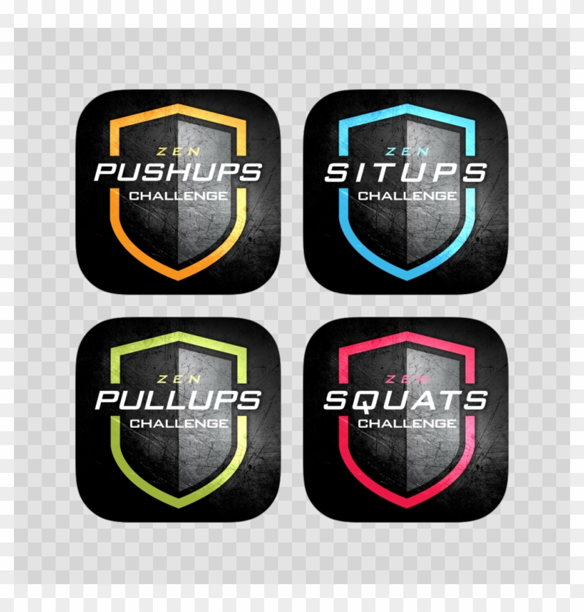 Zen Squats Challenge Logo Clipart #5943035