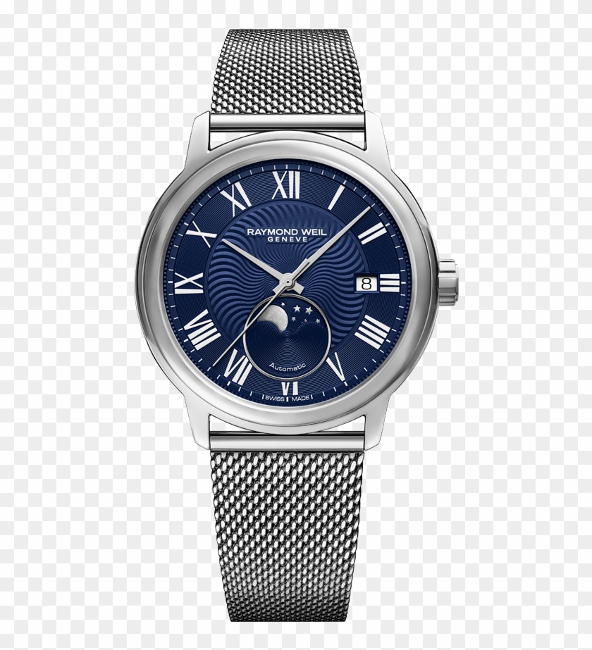 Raymond Weil Maestro Blue Clipart #5943939