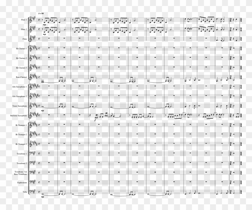 Disturbed Sound Of Silence- Band Arrangement - Faith No More Epic Piano Outro Sheet Music Clipart