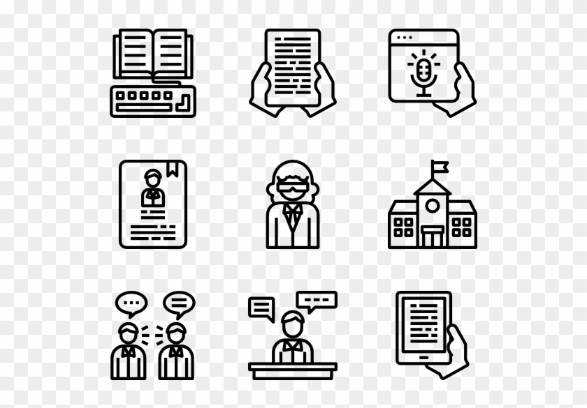 Museum Icons Clipart #5945391