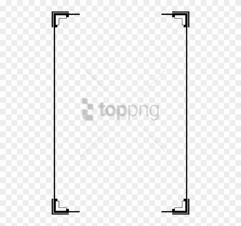 Free Png Simple Line Borders Png Png Image With Transparent - Transparent Border Frame Png Clipart