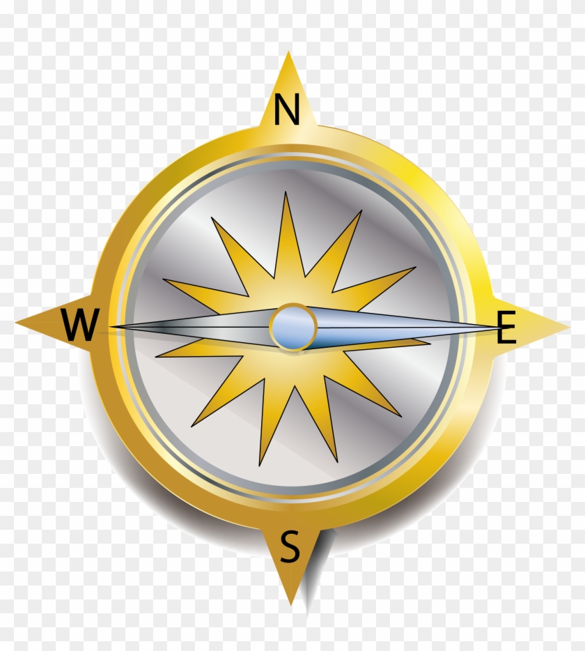 Compass Vector - Emblem Clipart
