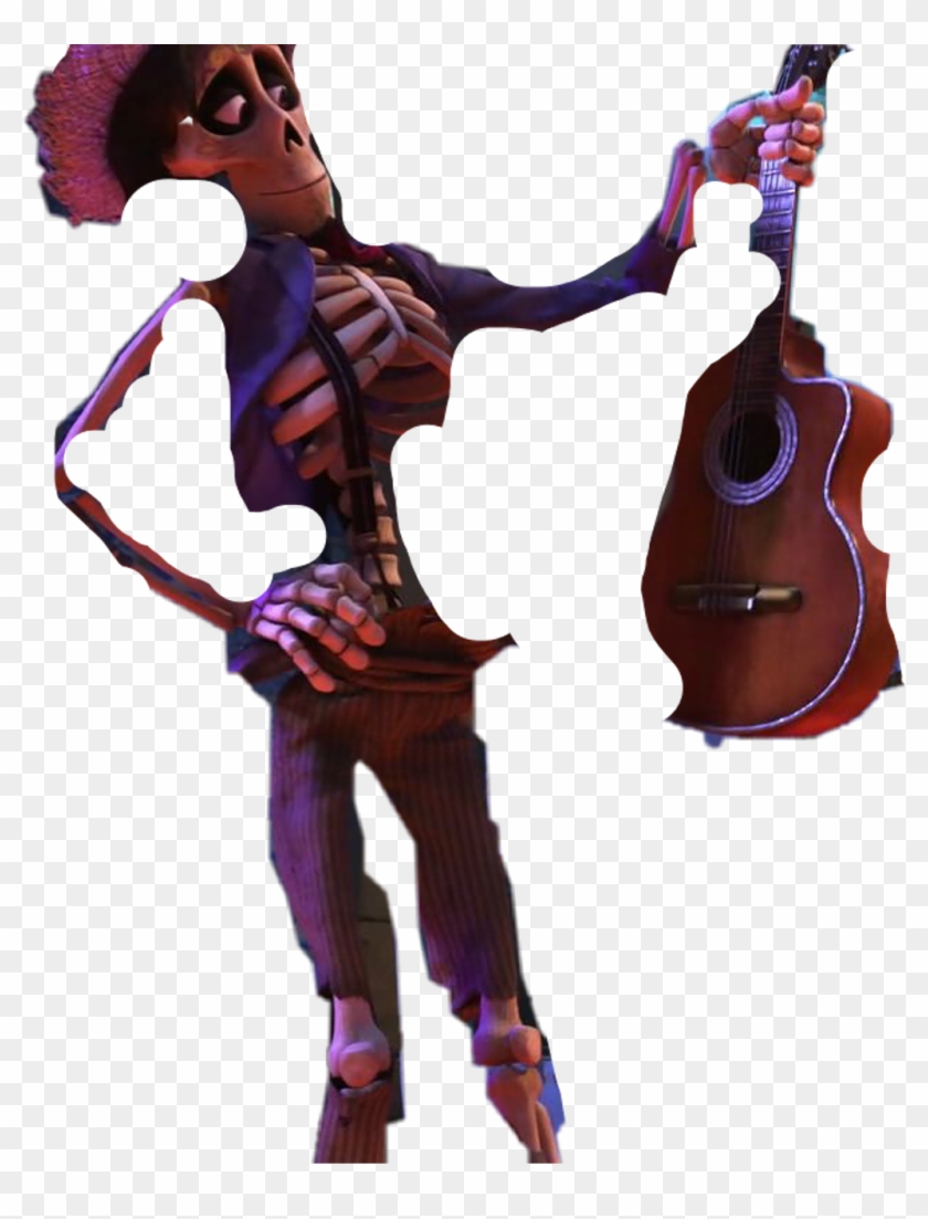 #hectorrivera #cocomovie #guitar #skeleton #coco #hectorcoco - Illustration Clipart #5945844