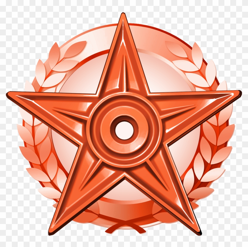 Wikiproject Barnstar Hires Bronze - Bronze Png Clipart