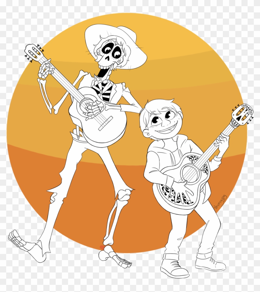 “ive Had The Coco Sountrack On Repeat All Day And Im - Cartoon Clipart