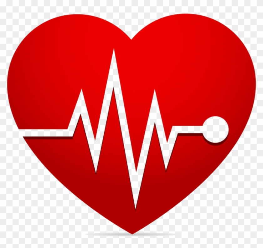 Heart Disease And Stroke Are, Respectively, The Number - Heart With Heartbeat Line Clipart