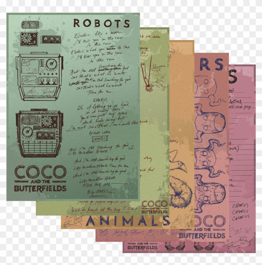 Copyright © 2018 Coco And The Butterfields All Rights - Handwriting Clipart