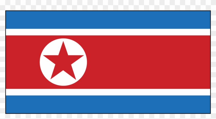 North Korea Logo Png Transparent - Flag Of North And South Korea Clipart #5946300
