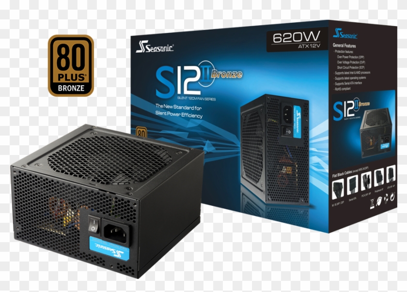 Seasonic S12ii 520w 80+ Bronze Clipart