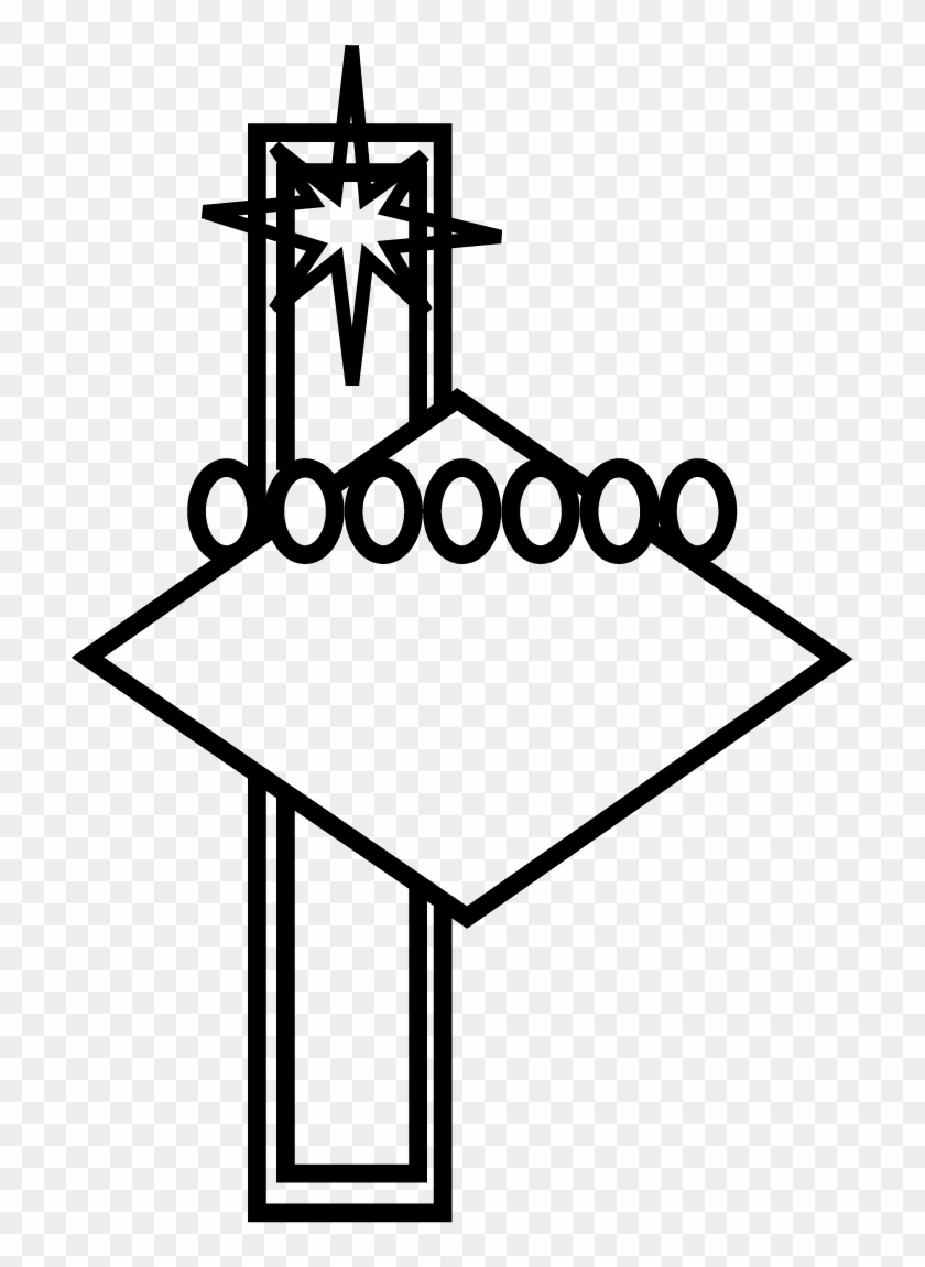 Las Vegas Welcome - Cross Clipart