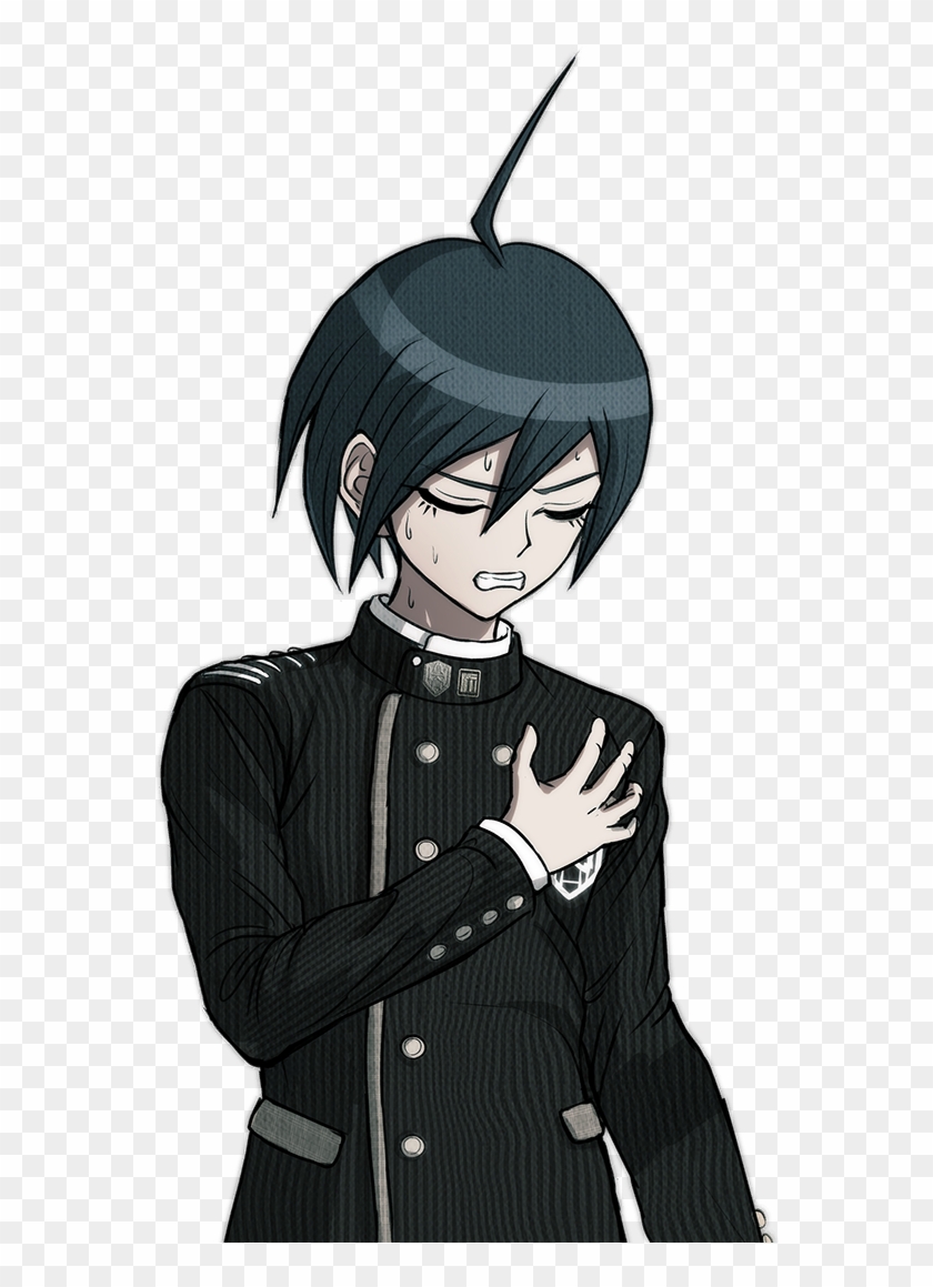 Shuichi Be Looking Like He Having A Heart Attack Character - Shuichi Saihara Sprite Crying Clipart