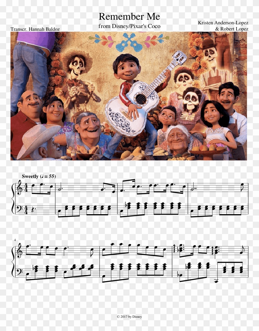 Remember Me - [coco] - Coco Poster Clipart
