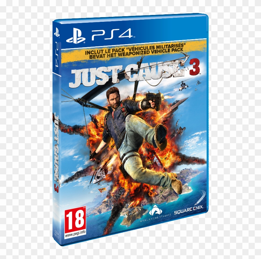 Caractéristiques - Just Cause 3 Para Ps4 Clipart #5947602