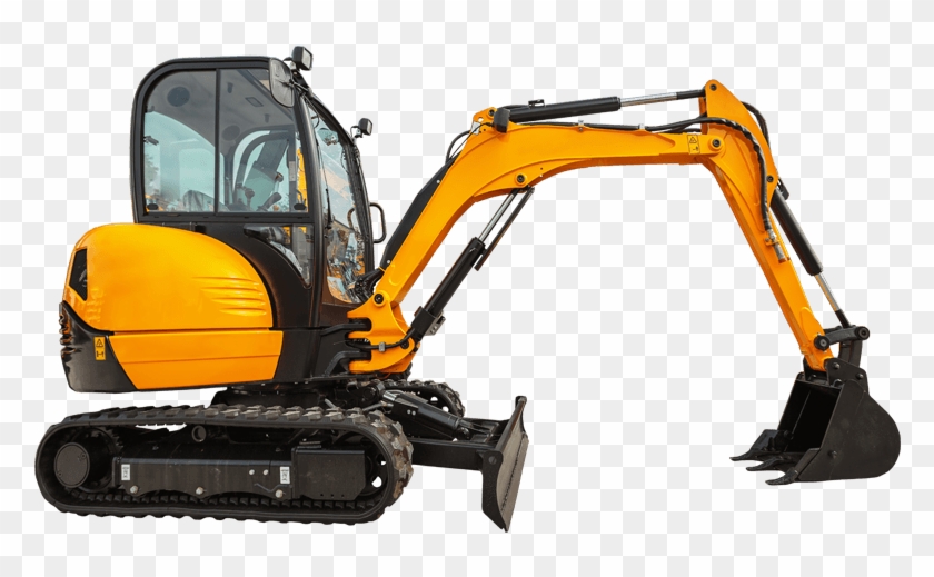 Specialized Transportation - Excavator Clipart