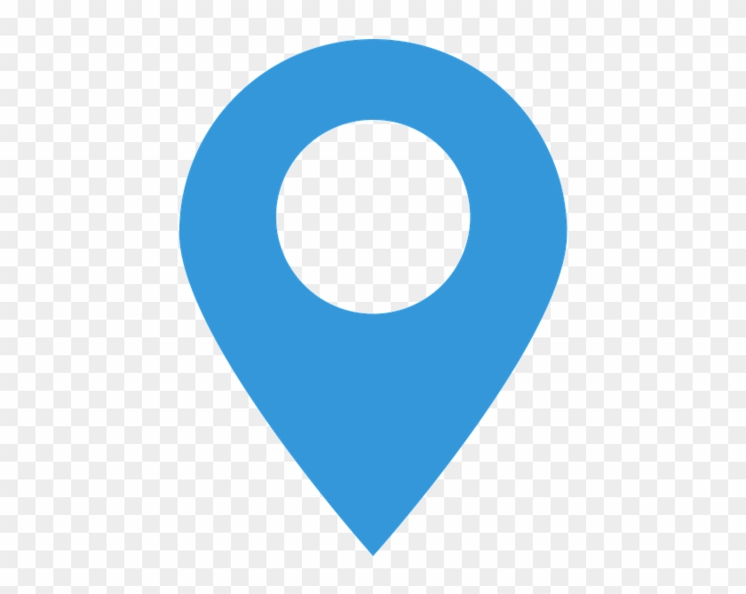 Icon Location Blue Png Clipart