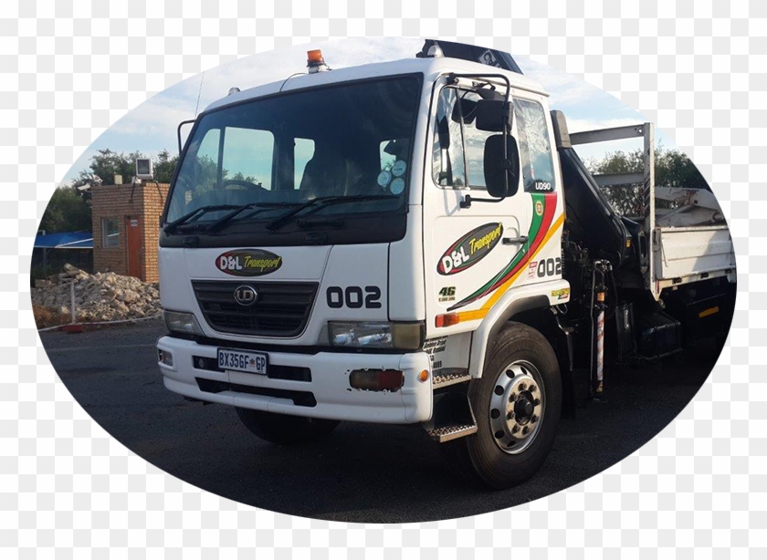 Dl Crane Truck Transportation - Truck Clipart