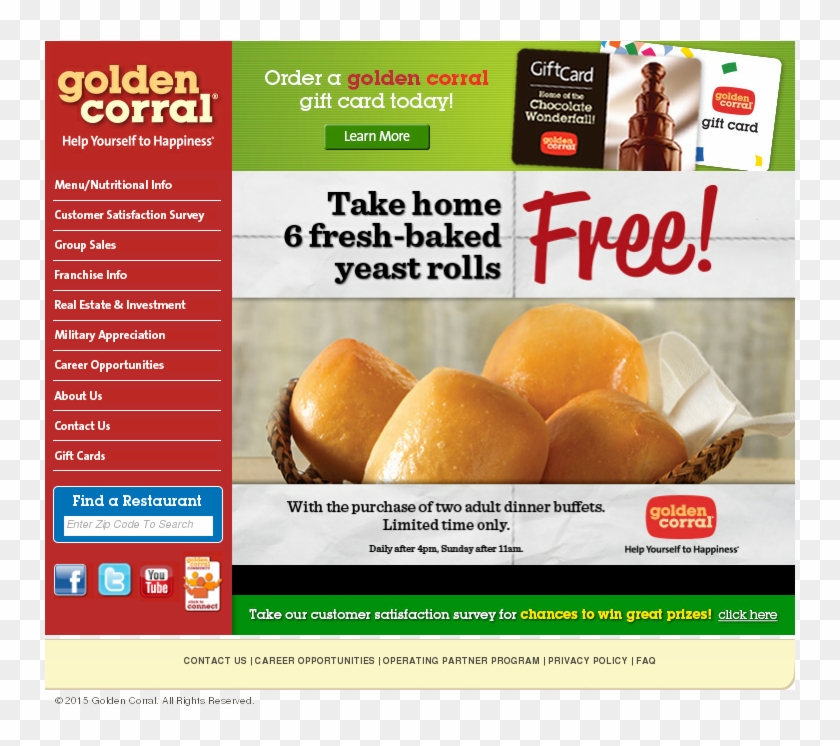 Golden Corral Golden Crral Fmly Steak Competitors, - Golden Corral Coupons Clipart #5948544