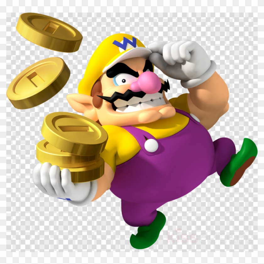 Mario Party 8 Selects Nintendo Wii Clipart Mario Party - Super Smash Bros Wario Png Transparent Png #5949127