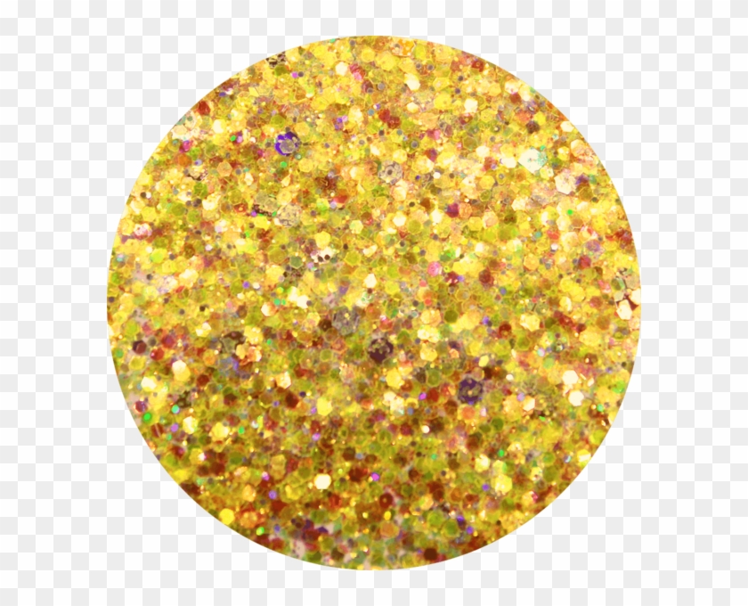Gold Glitter Circle Png - Circle Clipart #5949179
