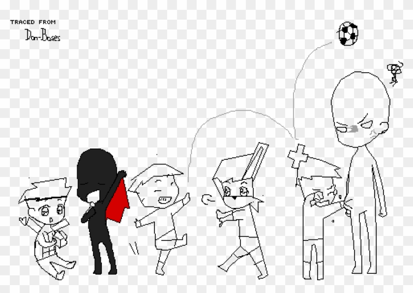 Only Color Creepy Pasta - Line Art Clipart