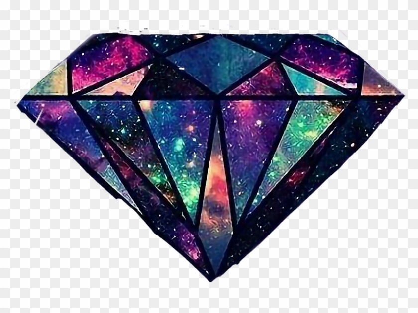 #diamante #galaxia #joia #galaxy #tumblr - Diamante Galaxia Clipart #5950134