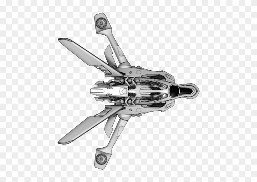 Lightfighter0006 - Spaceship Sprite Cc Clipart #5950137