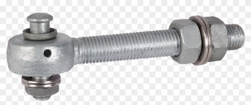 Hot-dip Galvanized Bearing Eyebolt For 3d And 4d Hinges - Lever Clipart #5950313