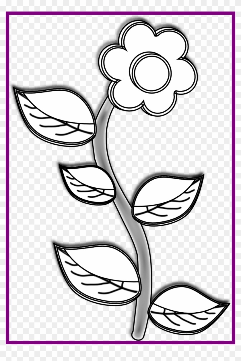 Incredible Image Result For Simple Fall Drawings Activities - Art Nice Flower Clipart #5950618