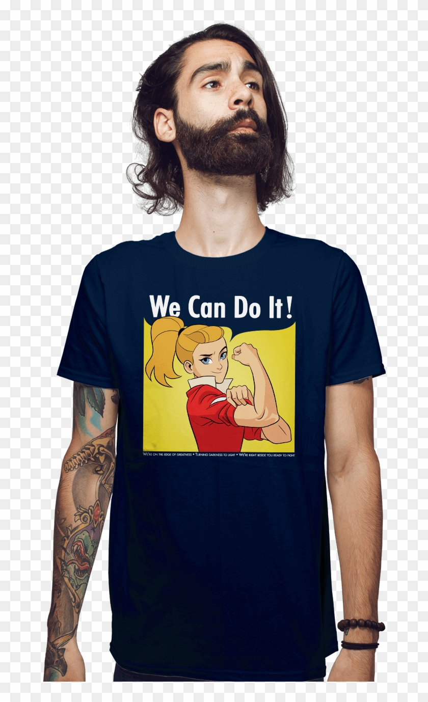Adora Says We Can Do It - Proud To Be Hufflepuff Shirt Clipart #5950727