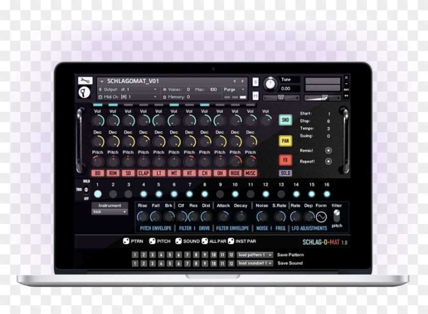 Drum Machine For Ni Kontakt - Native Instruments Clipart #5951780