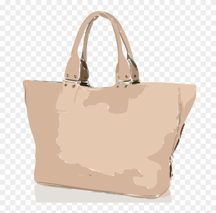 Tote Bag Handbag Leather Strap Logo - Tote Bag Clipart #5951837