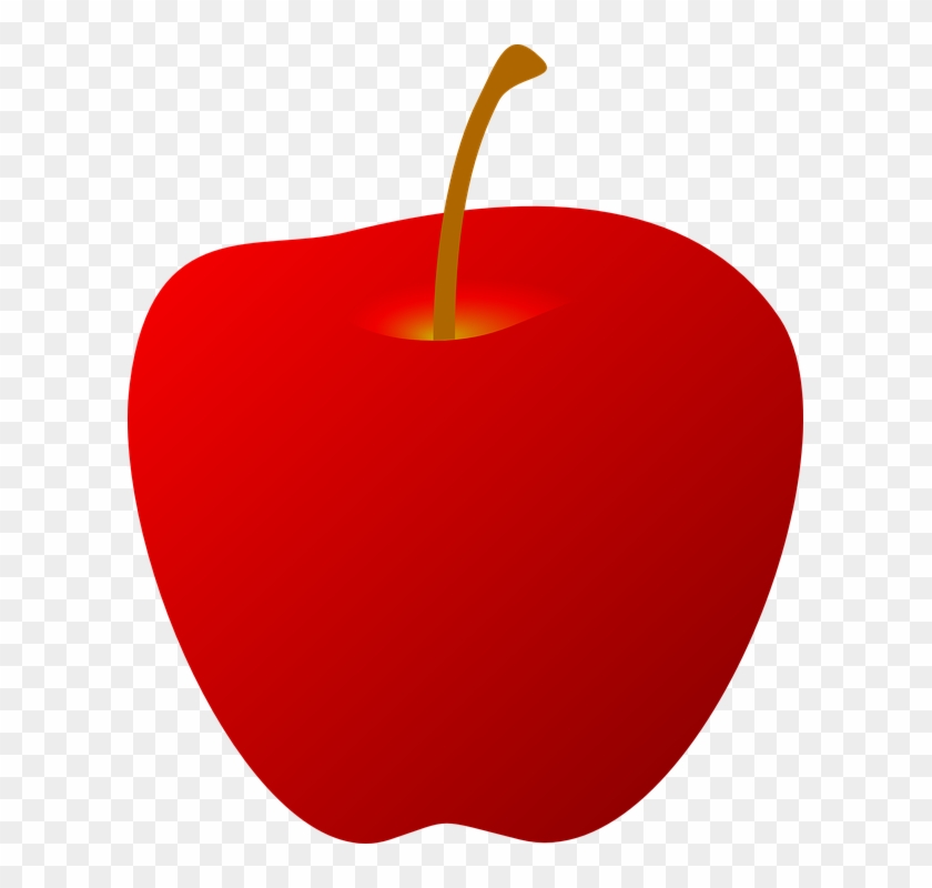 Clip Art Apple Without Leaf - Png Download