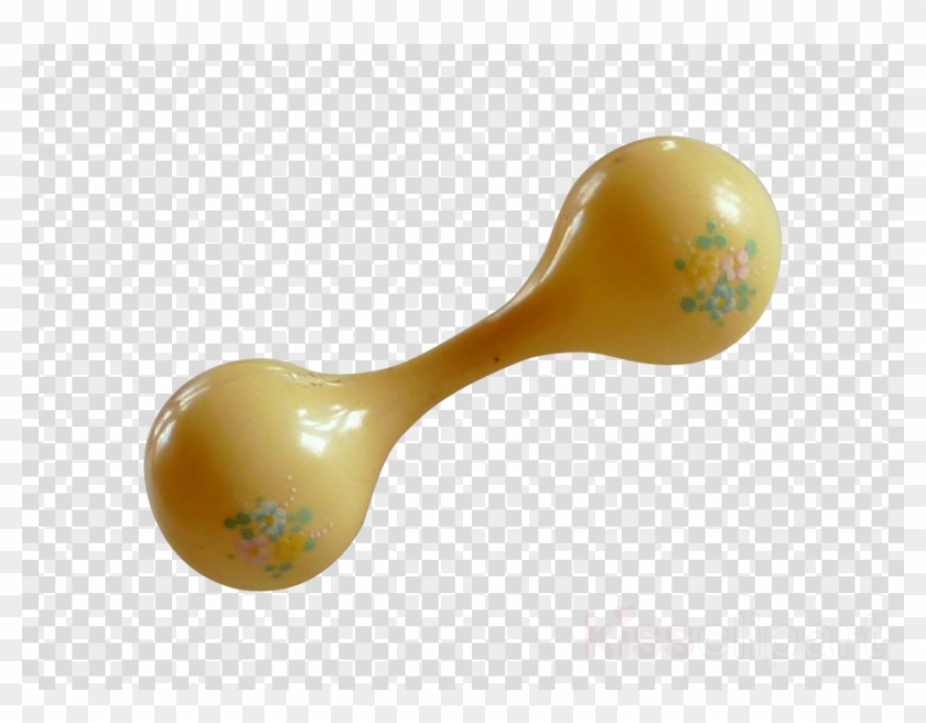 Baby Rattle Vintage Clipart Baby Rattle Infant Diaper - Letter O Transparent Background - Png Download