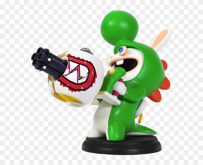 Statues And Figurines - Yoshi Rabbids Figure Clipart #5952671